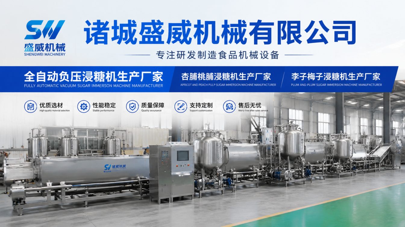 南宁为果脯加工提供负压浸糖方案